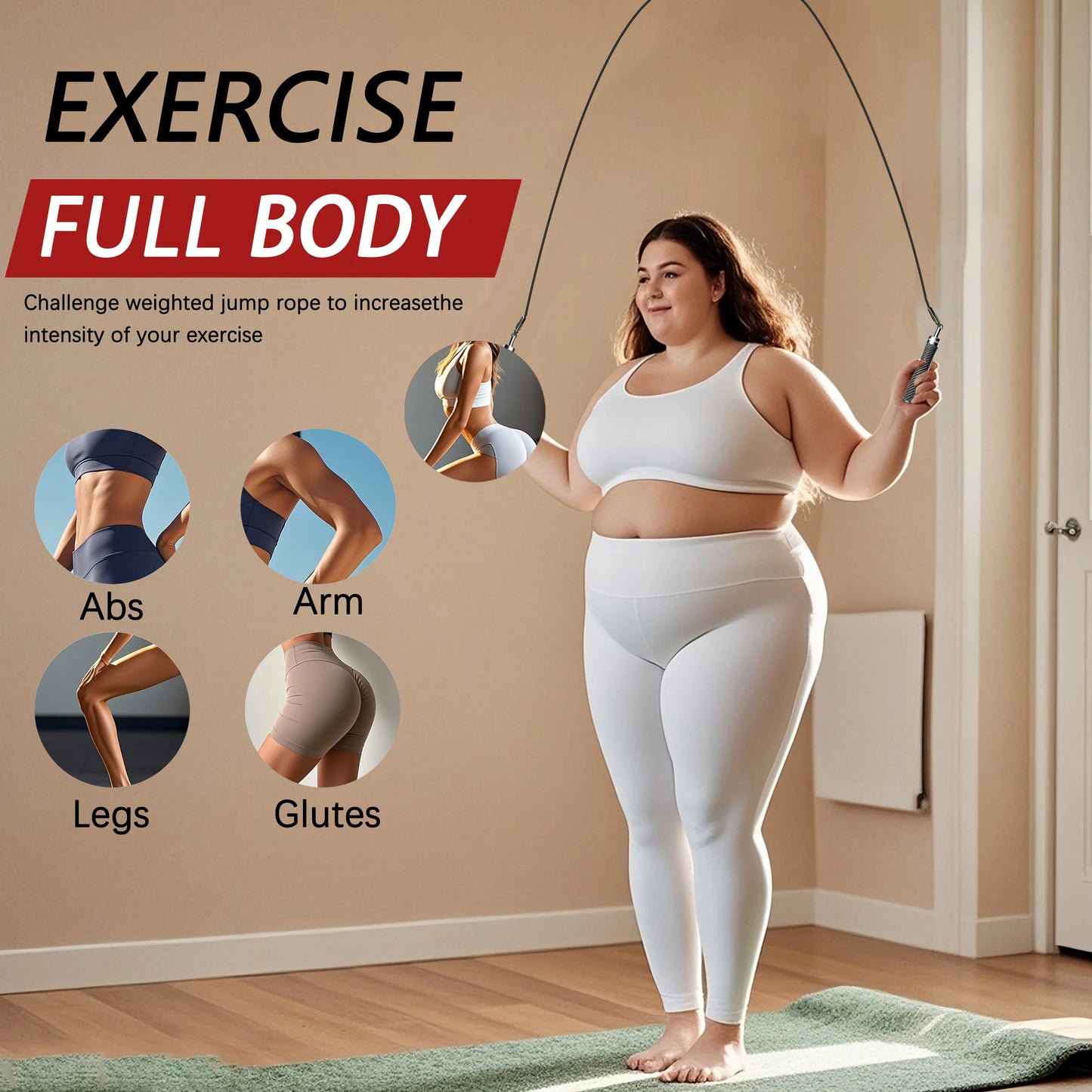 MOGOLD High-Speed Fitness Rope
