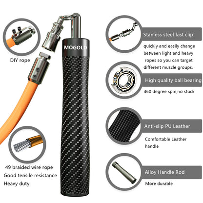 MOGOLD High-Speed Fitness Rope